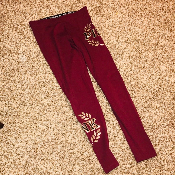 PINK Victoria's Secret Pants - Pink Victoria secret leggings. Worn once.